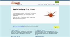 Desktop Screenshot of mindsparke.com